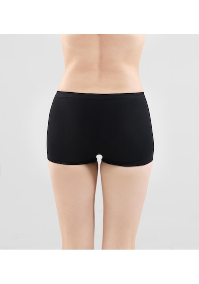 Blackspade 1301 Bayan Essential Siyah Boxer