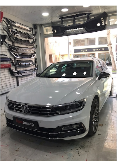 Vw Passat B8 Rline Ön Tampon Seti - (panjur Hariç) 2015 -2018