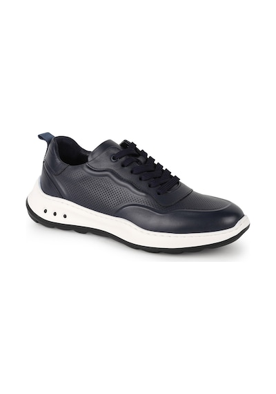 Lbr H1001 Erkek Deri Casual Ayakkabı Lacivert