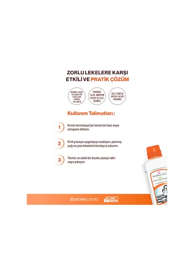 Mineralli Krem Temizleyici 4 Adet 700ml 1050gr 4'lü Set Diğer