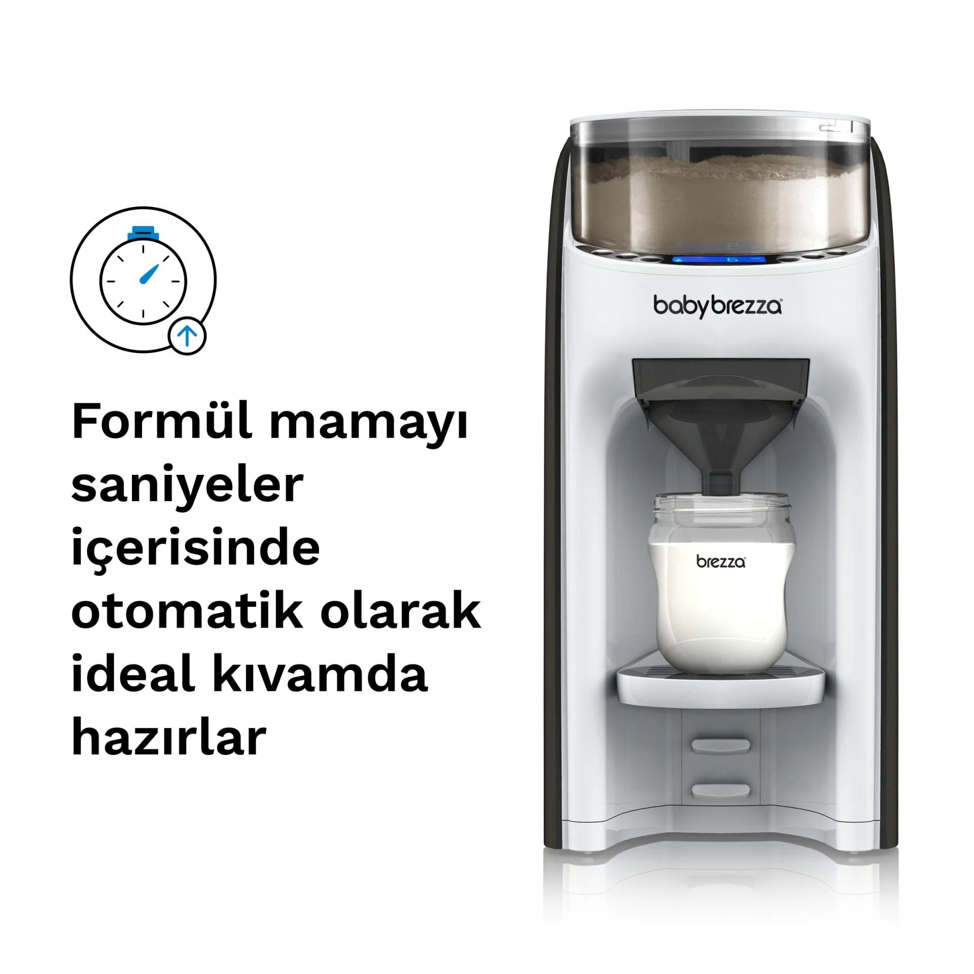 Babybrezza Formula Pro Advanced Otomatik Bebek Mama Makinesi Beyaz