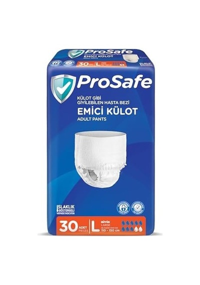 Prosafe Emici Külot Büyük L 30 Adet