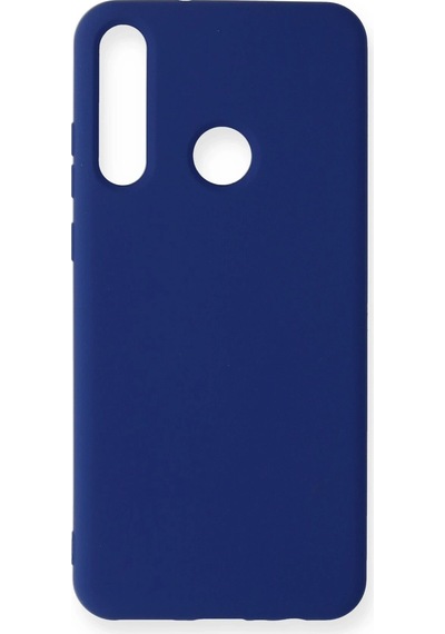 Newface - 410 - Huawei Y6p Kılıf Nano İçi Kadife Silikon - Csmo-tex - - Lacivert