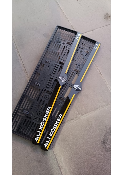 Pleksi Plakalık Renault Plakalık Renault Uyumlu Kişiye Özel Araç Plakalığı Reno Plakalık