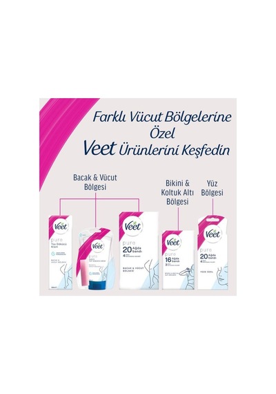 Pure Hassas Ciltler Tüy Dökücü Krem 200 Ml X 3 Avantaj Paketi