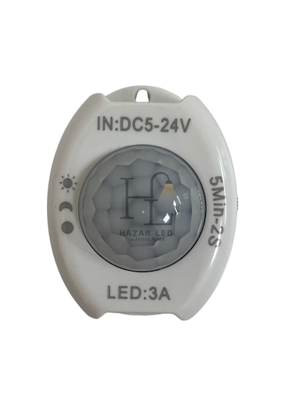 5-24 Volt 3a Fotosel Sensör Gece Gündüz Sensörü Led Kontrol Modülü Beyaz