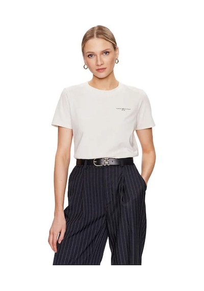 Tommy Hilfiger Kadın Pamuklu Yuvarlak Yaka Marka Logolu Beyaz T-shirt Ww0ww37877-02z-10708 Beyaz Tommy Hilfiger Kadın Pamuklu Yuvarlak Yaka Marka Logolu Beyaz T-shirt Ww0ww37877-02z-10708 Beyaz