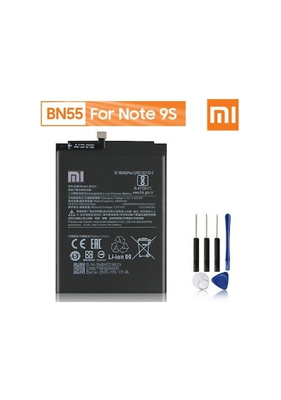 Xiaomi Redmi Note 9S Bn55 Pil Batarya ve Tamir Seti