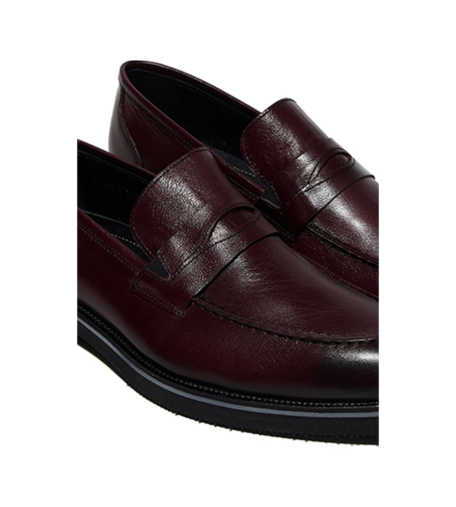 Bestello Bağcıksız Eva Taban Loafer 331-46610 Erkek Ayakkabı Bordo