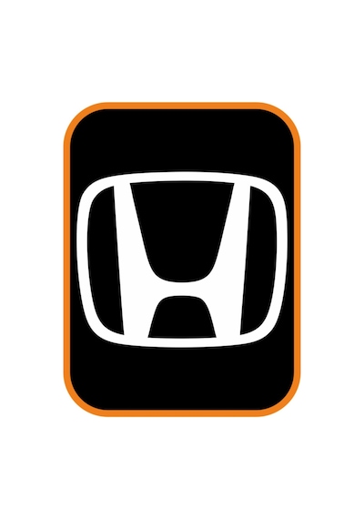 Honda Sunroof Cam Oto Sticker Beyaz 40 30 Cm