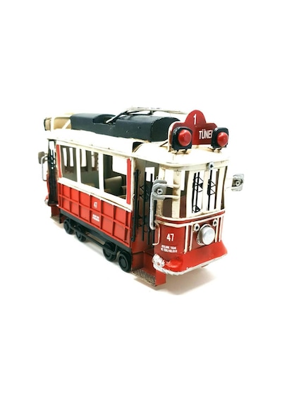 Dekoratif Metal Taksim Tramvay Büyük Boy