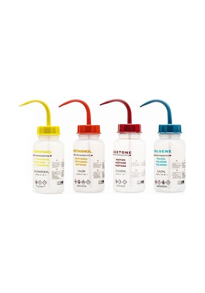 Isolab Piset - Orta Boyunlu - Baskılı - Metiletilketon - 500 Ml