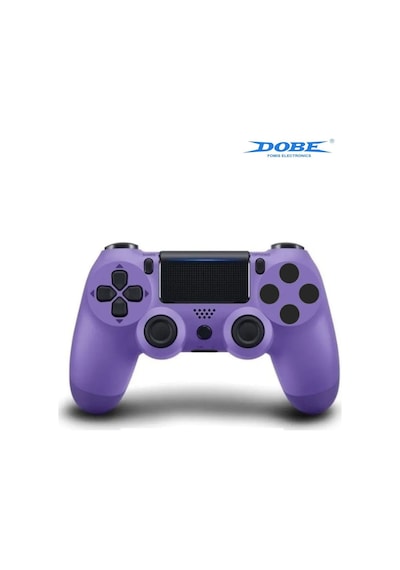 Ps4-pc-android Box-android-Apple Uyumlu iOS Telefon Tablet Titreşimli Bluetooth Oyun Kolu Mor