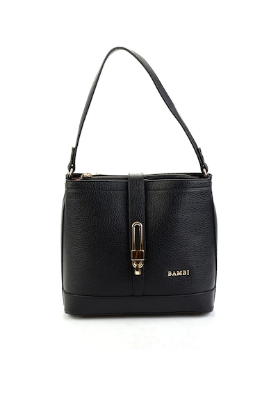 Bambi Siyah Kadın Omuz Çantası C06004594509 Siyah