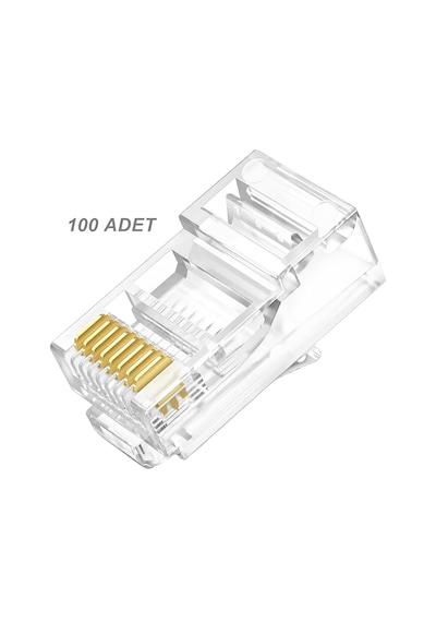 Rj11-rj9-rj45 3'lü Sıkma Pensesi, Rj45 100 Adet Konnektör Soket Set
