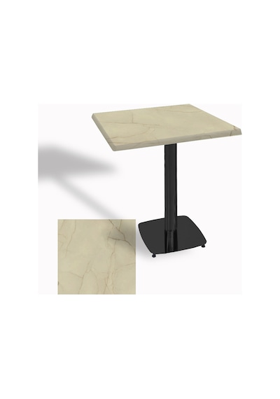 Tokyo Kare Masa Esb 70x70 Cm - Werzalit, Wermodin Ve Allzalit Tabla - Golden Marble Çok Renkli Tokyo Kare Masa Esb 70x70 Cm - Werzalit, Wermodin Ve Allzalit Tabla - Golden Marble Çok Renkli