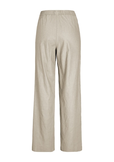 Jack & Jones Kadın Keten Pantolon - Poppy - 12253952 Feather Gray