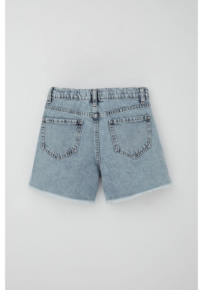 Breeze Kız Çocuk Şort Jean Papatya Nakışlı Paçası Püskül Detaylı 10-14 Yaş, Açık Mavi Açık Mavi Breeze Kız Çocuk Şort Jean Papatya Nakışlı Paçası Püskül Detaylı 10-14 Yaş, Açık Mavi Açık Mavi