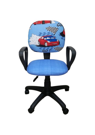 Çocuk Koltuğu Ofis Model Tekerlekli Döner Amortisörlü