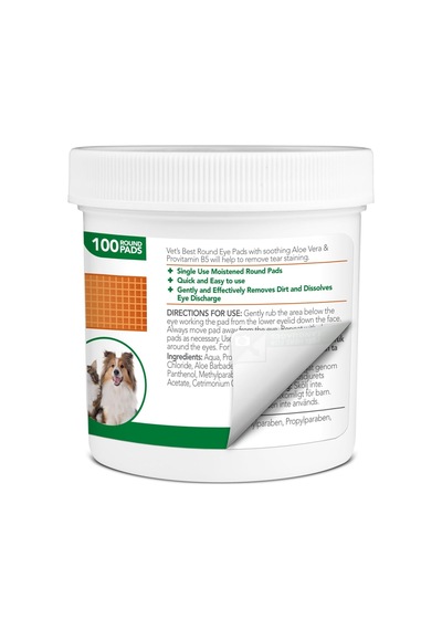Vet's Best Dog Göz Temizleme Mendilleri 100'lü Paket