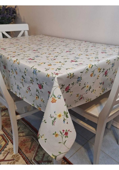 Elyaflı Pvc Masa Örtüsü Modern, Dayanıklı, Silinebilir Ve Şık Görünüm 01fnt672 Çok Renkli