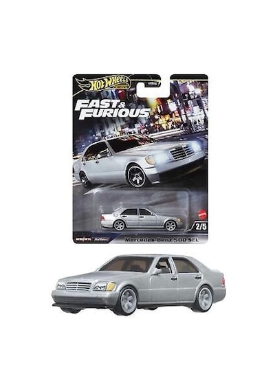 Hot Wheels Premium Fast And Furious Mercedes Benz 500 Sel Hrt94