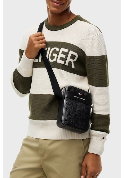 Tommy Hilfiger Ayarlanabilir Askılı Logolu Çanta Erkek Çanta Am0am14698 Bds Siyah