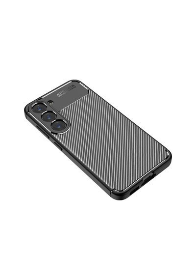 Samsung Galaxy Uyumlu S23 Plus Kılıf Karbon Silikon Case Kapak