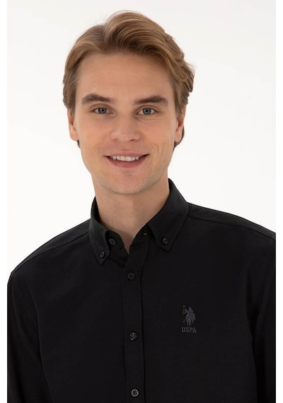 U.s. Polo Assn. Goxreg025k Siyah Erkek Gömlek 2225434 Siyah