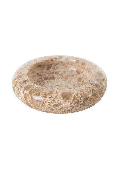 Round Mermer Küllük Amber