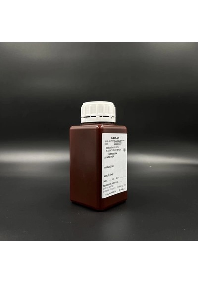 Su Numune Şişesi 500 Ml Pp Tiyosülfatsız Gama Steril Amber Renk