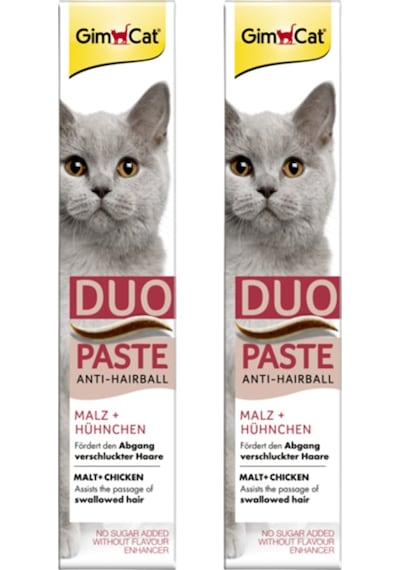 Gimcat Duo Paste Tavuklu Malt Kedi Macunu 2 x 50 G