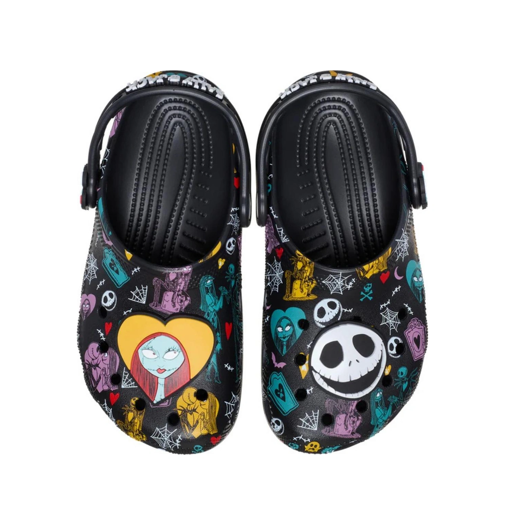 Crocs Classic Clog K Nightmare Multi Çocuk Terlik-10857 Siyah