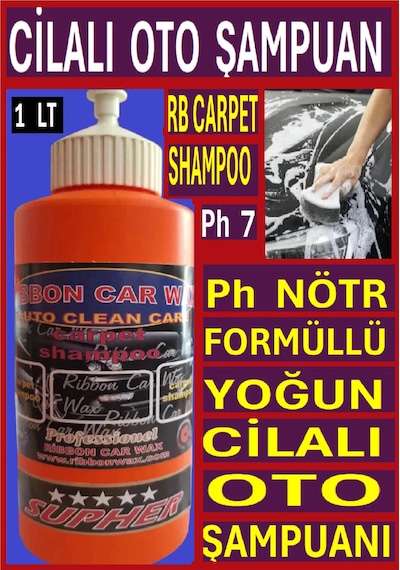 Rb Carpet Ph Nötr Formüllü Cilalı Oto Yıkama Şampuanı 1 Kg