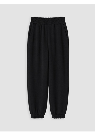 Lcw Modest Siyah Soft Touch Kadın Jogger Eşofman Altı