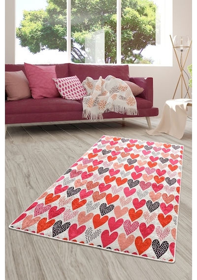 Emily Djt 200X290 Cm Dekoratif Kaymaz Taban Halı