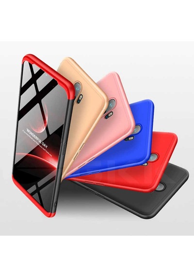 Oppo A5 2020 Kılıf Zore Ays Kapak Gold