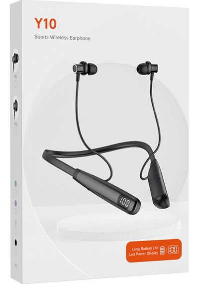 Maiyame Y10 Kablosuz Bluetooth Kulaklık Boyun Askılı Boyun Manyetik Emme Spor