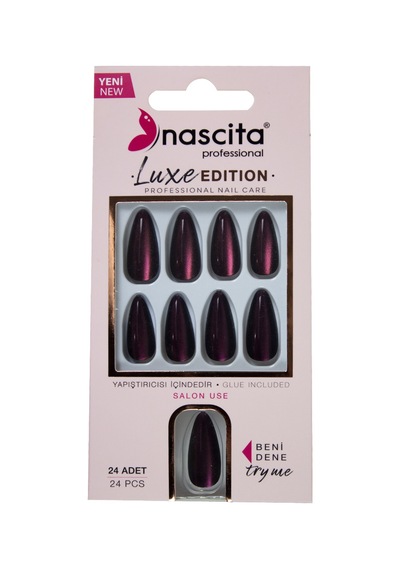Nascita Kedi Gözü Takma Tırnak 24'lü Set Nasnaıl00241