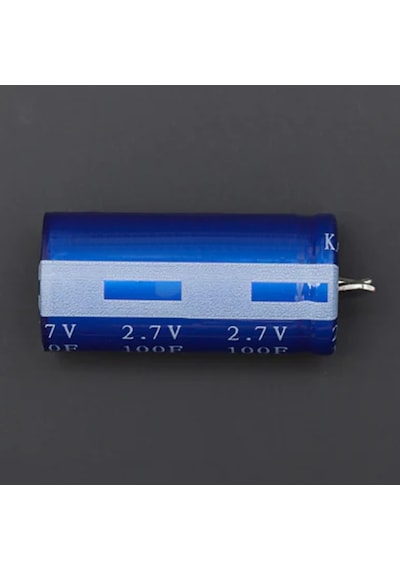 100f 2.7v Süpercap 22x45mm Dıp Süper Kapasitör Enerji Depolama Güneş Rüzgar Akü Batarya Güç Kaynağ