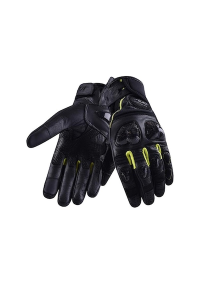 Vexo Gp Tech Pro Air Motosiklet Eldiveni Siyah - Neon Sarı