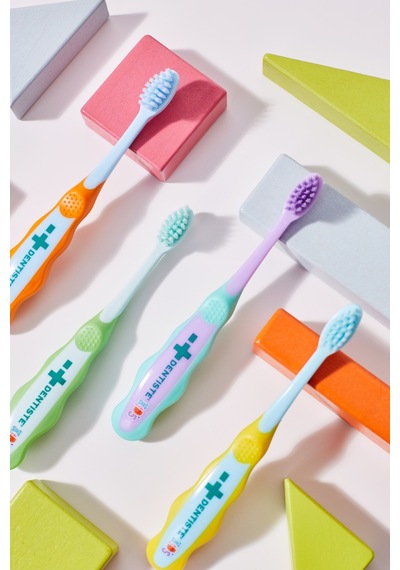 Kıds Toothbrush Mor- Yeşil