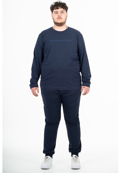 Maraton Sportswear Büyük Beden Erkek Bisiklet Yaka Takma Kol Basic Açık Lacivert Sweatshirt 22420-açık Lacivert Maraton Sportswear Büyük Beden Erkek Bisiklet Yaka Takma Kol Basic Açık Lacivert Sweatshirt 22420-açık Lacivert