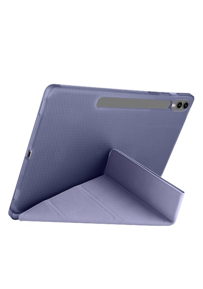 Galaxy Uyumlu Tab S10 Plus Kılıf Tri Folding Kalem Bölmeli Standlı Kılıf