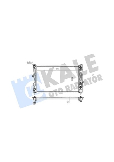 Audi A4 B5 Motor Radyatoru 1.6 1995-2001 Adp Ahl Ana Arm Kale 349240