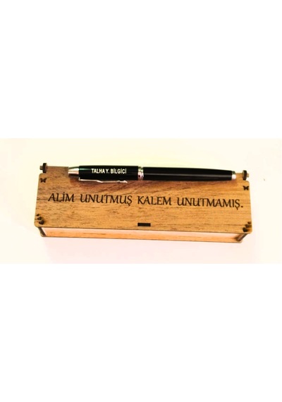 Özel Hediye Kalem Takımı Kişiye Özel İsim Ve Fiyat Siyah
