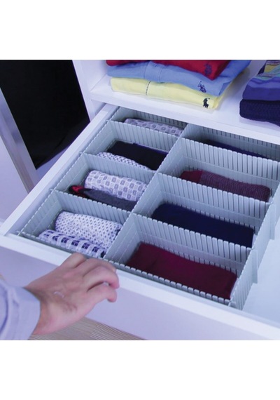 Decobella Çekmece Düzenleyici 4 Lü Beyaz Decobella Çekmece Düzenleyici 4 Lü Beyaz