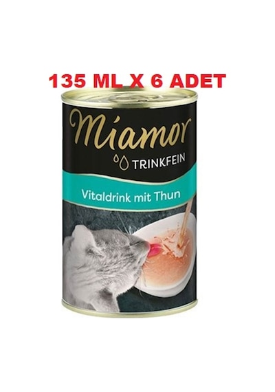 Miamor Vd Ton Balıklı Kedi Çorbası 135 ML x 6