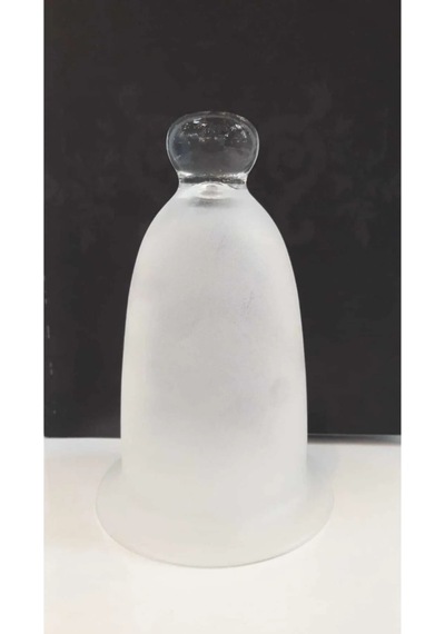 Kandil Avize Camı 16cmx11 Cm Beyaz