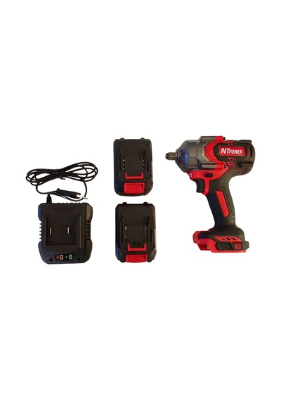 Nt Tools C-1020 1/2 Kömürsüz Çift Akülü Somun Sıkma 850 Nm